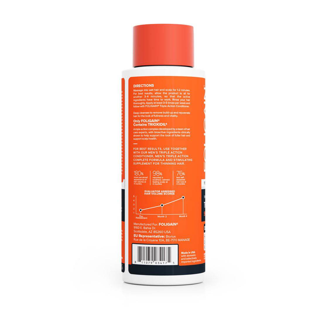 Triple Action Shampoo 2% Trioxidil til mænd